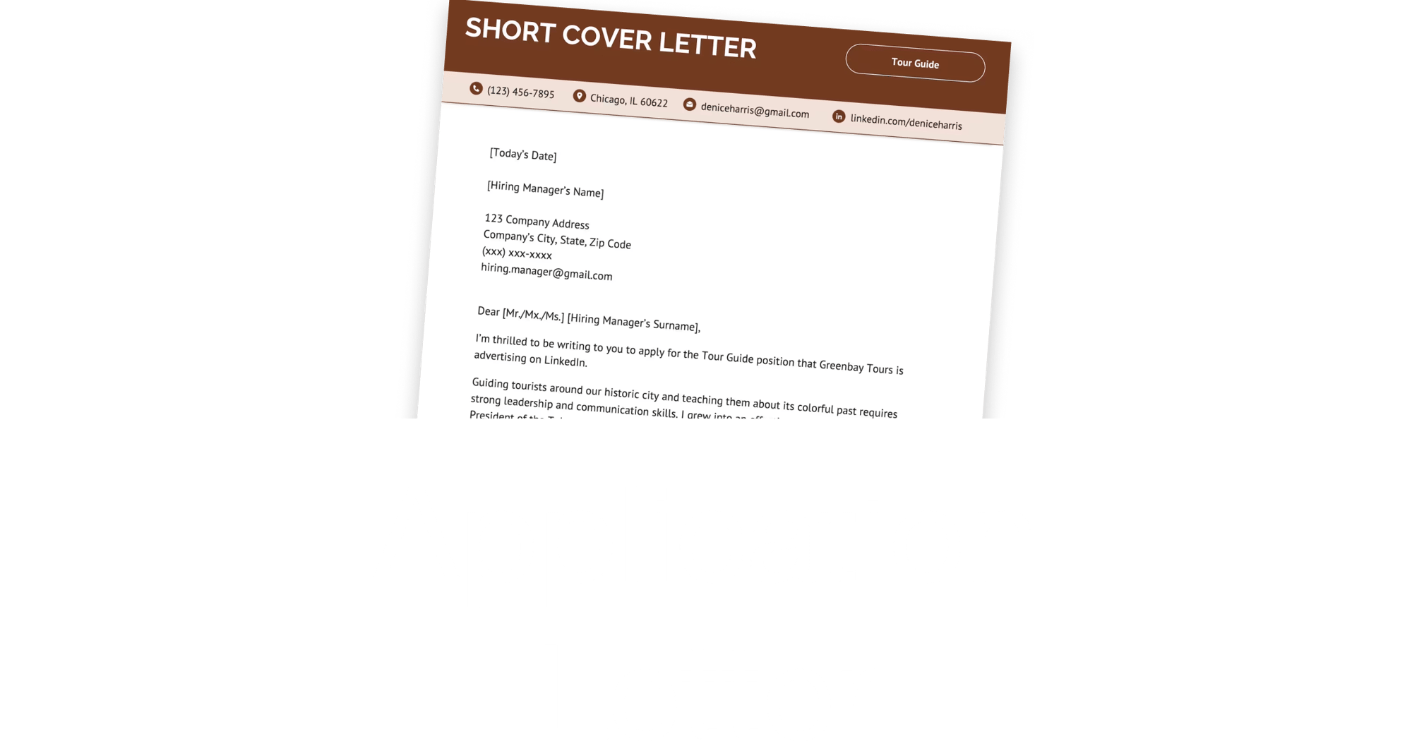 Application Letter