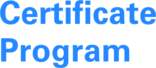 Certificate Program
